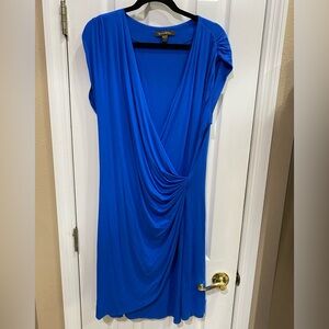 Tommy Bahama Vibrant Blue Asymmetrical Dress
